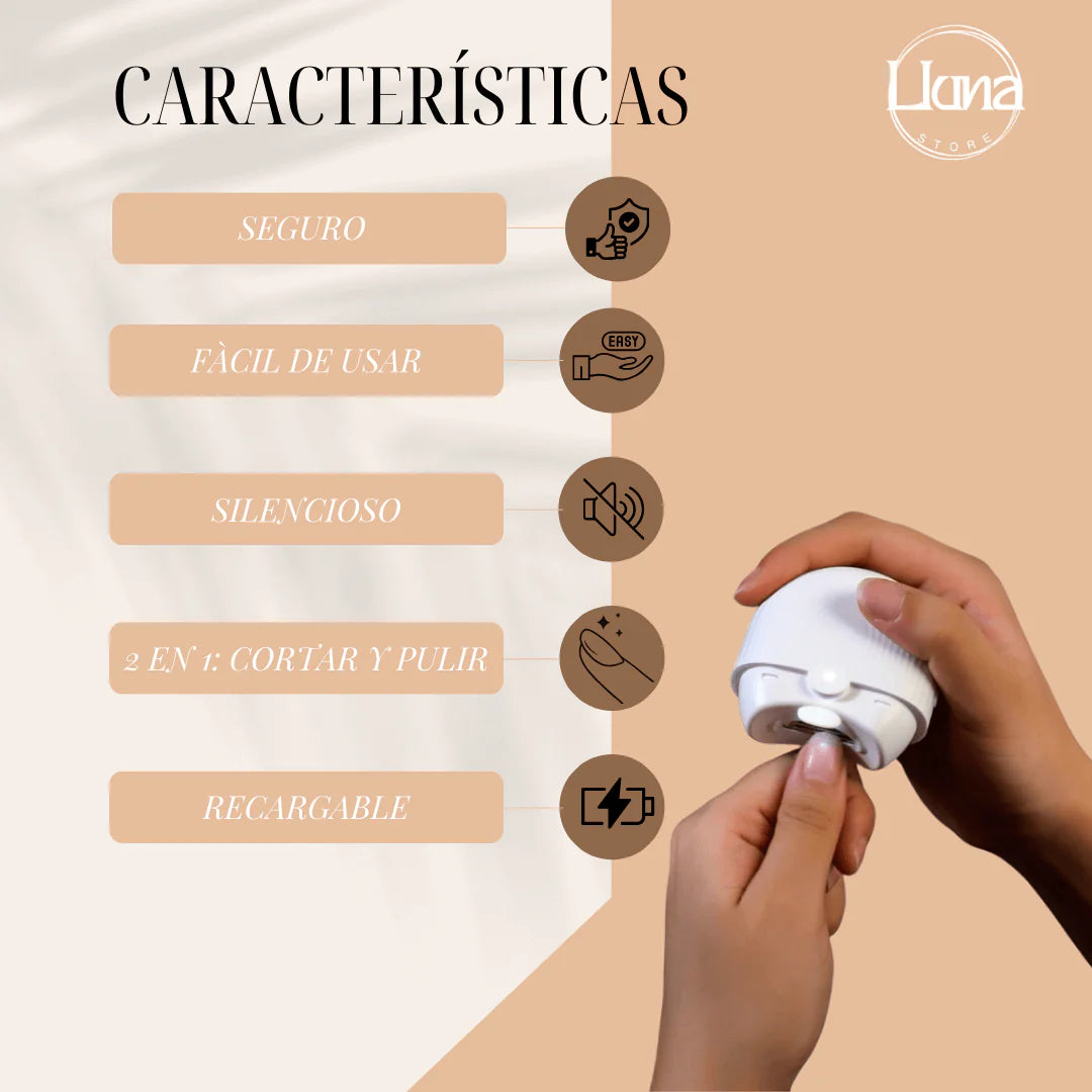 Cortauñas Eléctrico Multifunción - NailPro™ (Edición Limitada)