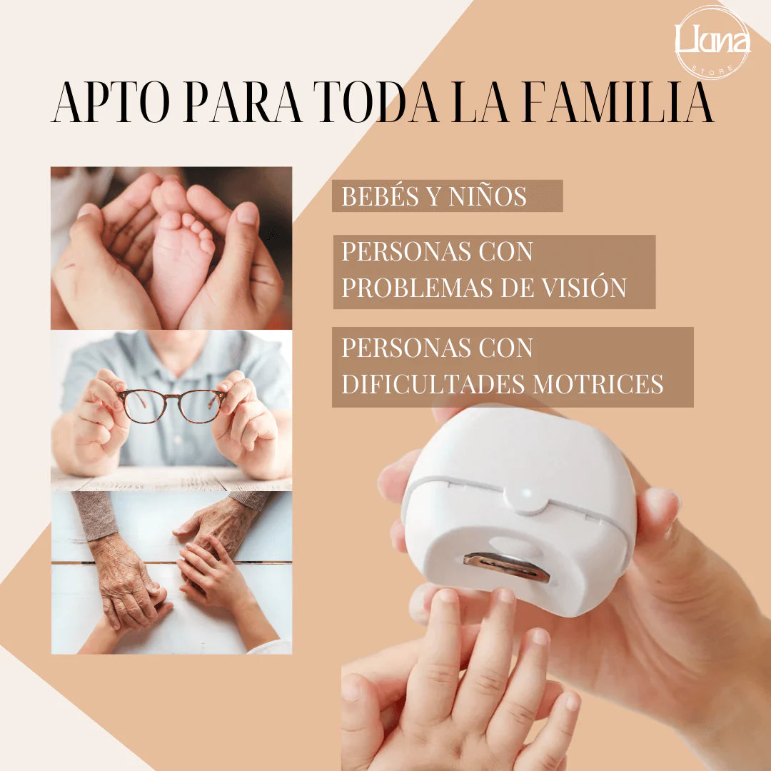 Cortauñas Eléctrico Multifunción - NailPro™ (Edición Limitada)