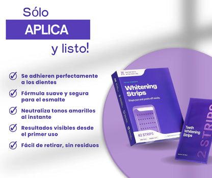 Tiras Blanqueadoras Púrpura (Edición Limitada)