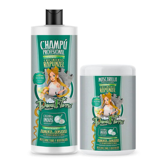 Pack Crecimiento Capilar Rapunzel - Champú y Mascarilla (Edición Limitada)