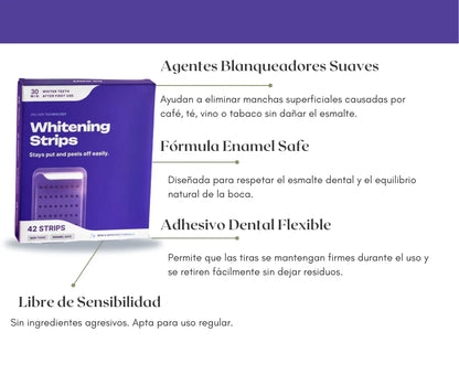 Tiras Blanqueadoras Púrpura (Edición Limitada)