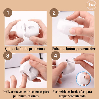 Cortauñas Eléctrico Multifunción - NailPro™ (Edición Limitada)