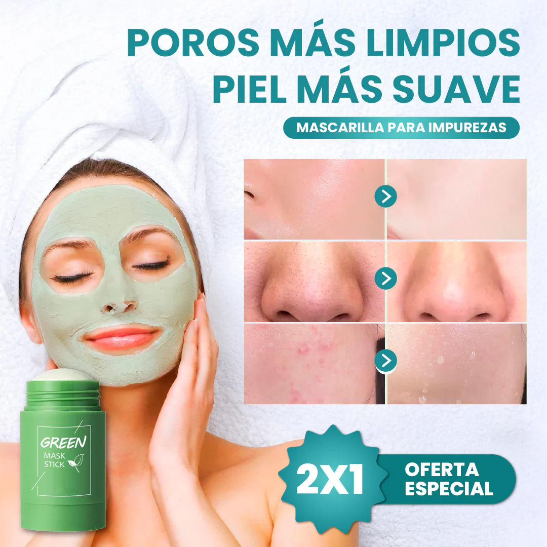 Máscarilla Brunellie En Barra Enriquecida Con Té Verde -Edición Limitada
