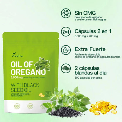 Aceite de Orégano (Edición Limitada) | Suplemento Antioxidante Natural
