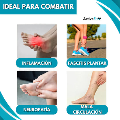 Masajeador de Pies EMS Brunellie® + Calcetines Anti varices (GRATIS)