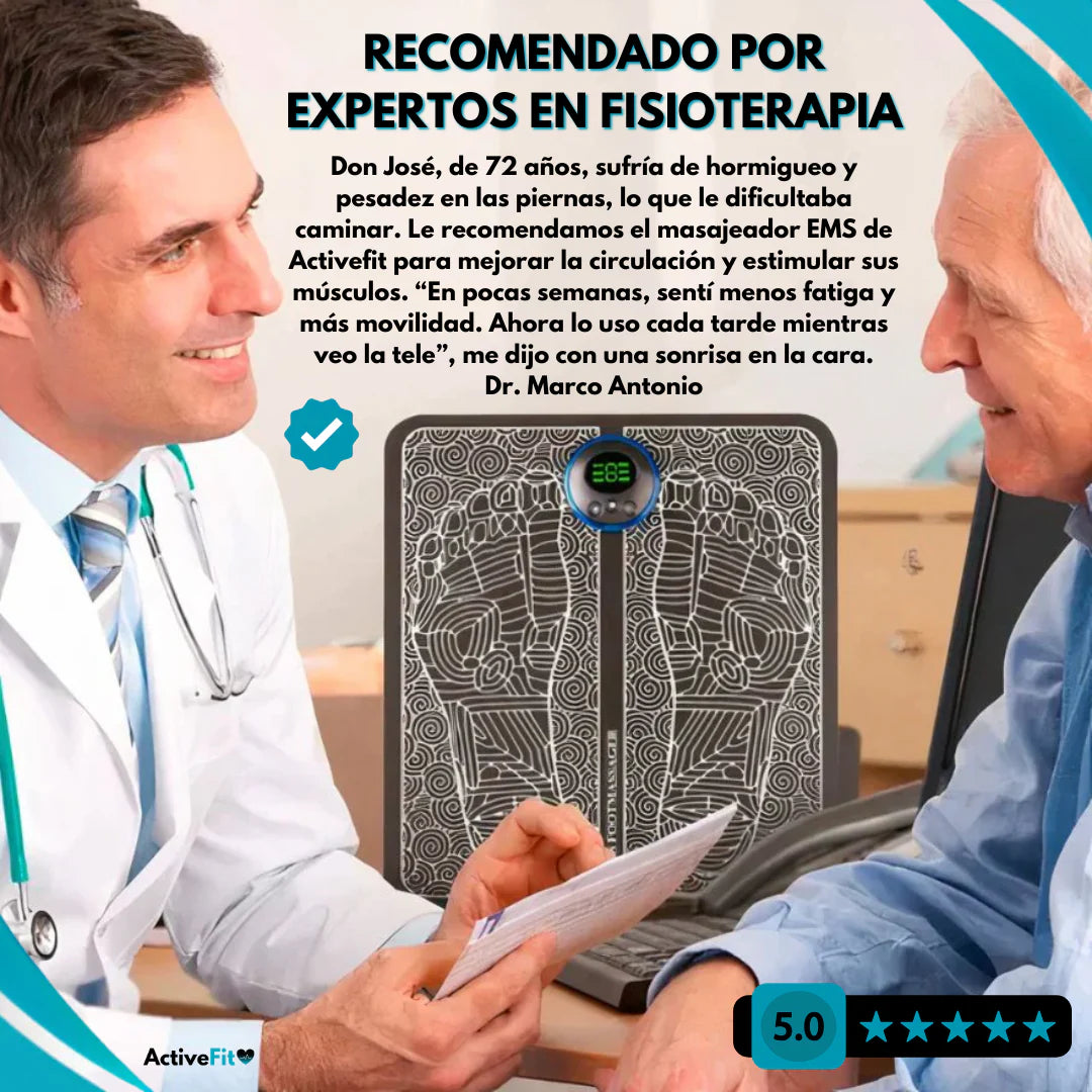 Masajeador de Pies EMS Brunellie® + Calcetines Anti varices (GRATIS)