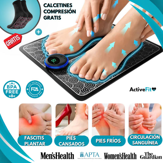 Masajeador de Pies EMS Brunellie® + Calcetines Anti varices (GRATIS)